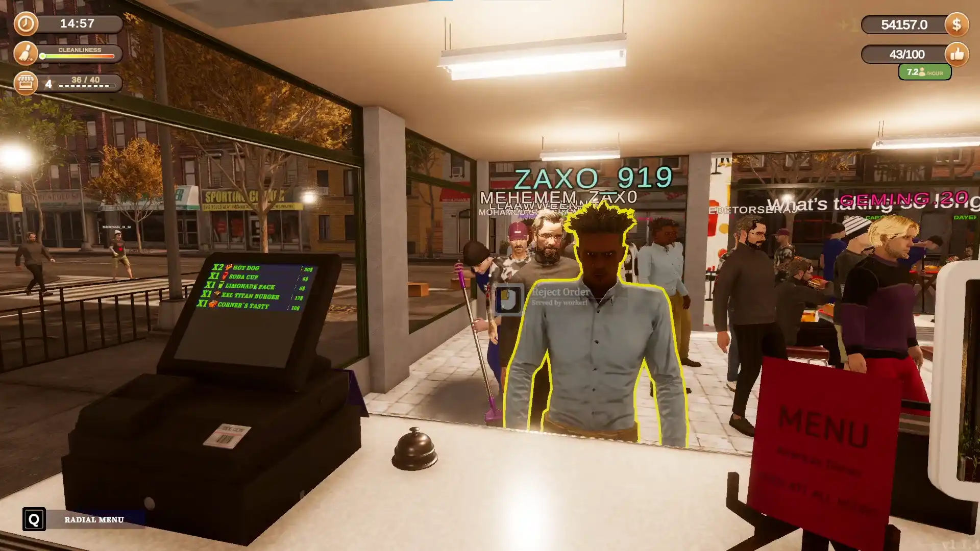 Corner Kitchen – Fast Food Simulator (Interactive TikTok Mod)